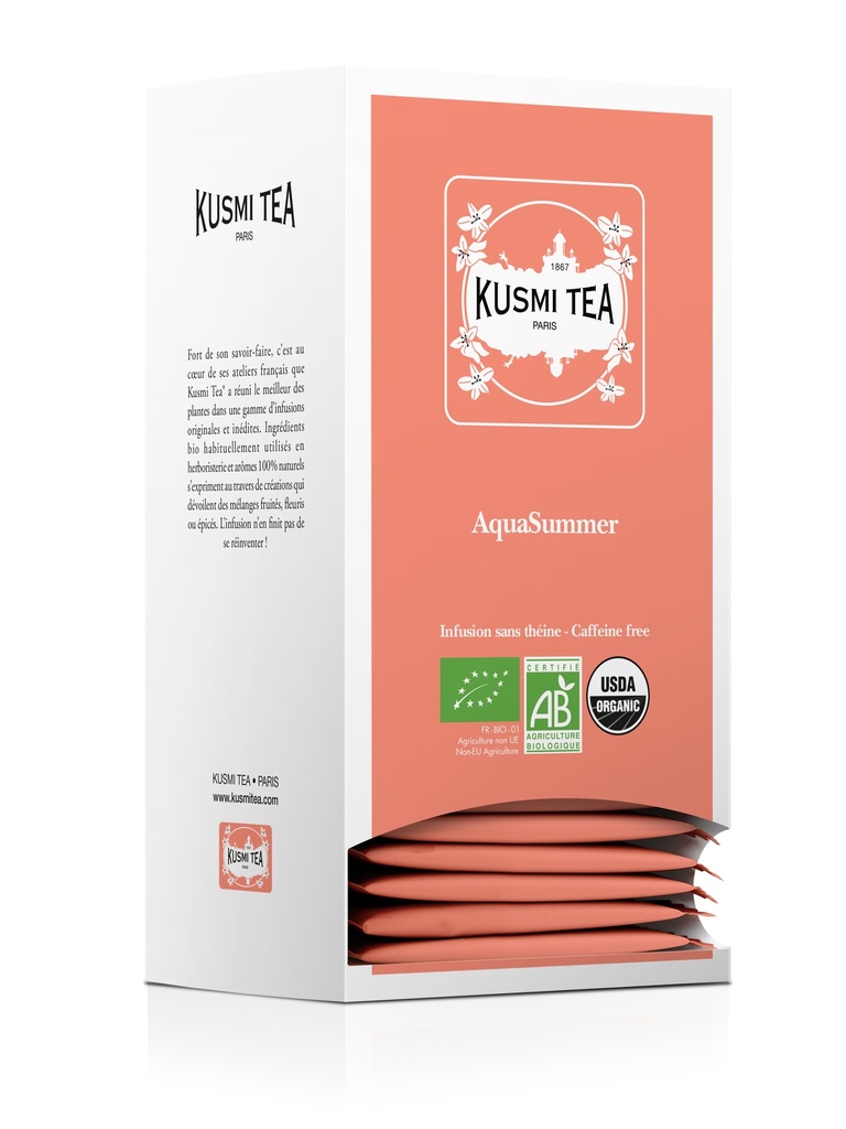 Kusmi Tea AquaSummer Bio - 25 Zakjes