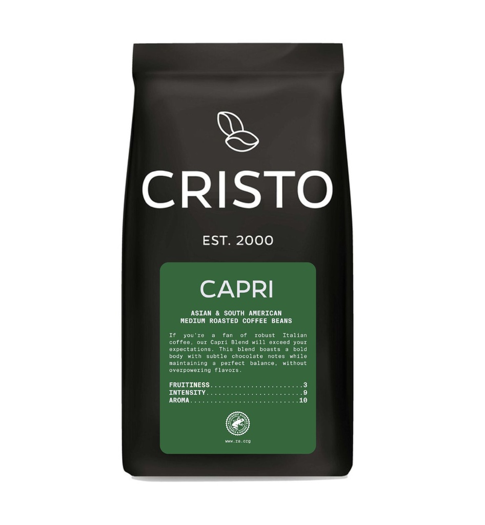 Cristo Capri Bonen Koffie 1 kg