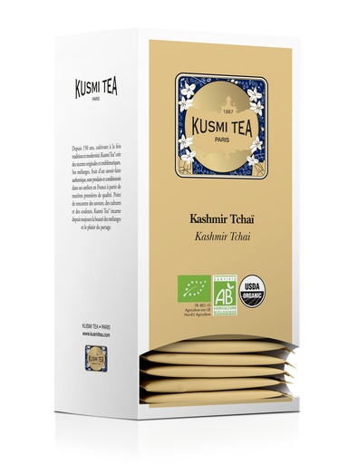 Kusmi Tea Kashmir Tchai Bio - 25 Sachets