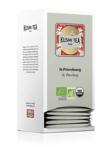 Kusmi Tea St-Pétersbourg Bio - 25 Sachets