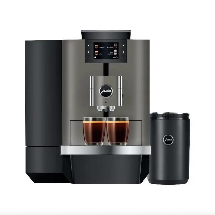 Jura X10 met coolcontrol voor cappuccino. Foto voorkant