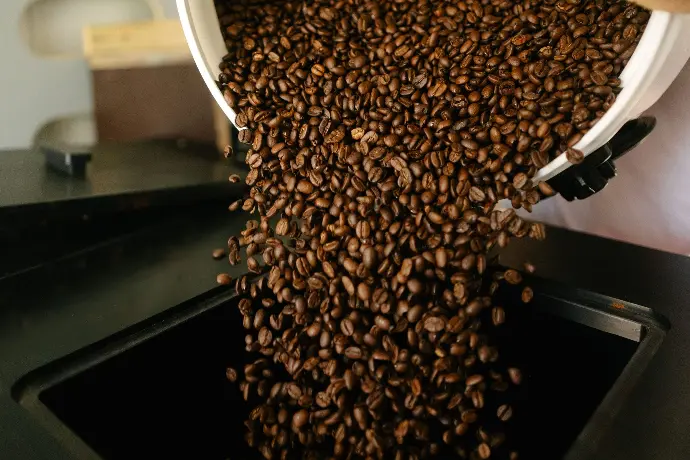 Koffiebonen Cristo net gebrand