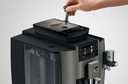 Diagonal front view Jura W8 DARK INOX