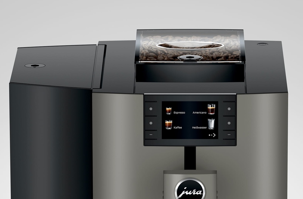 Screen view JURA X4 DARK INOX