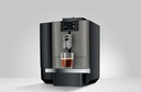 Side Showroom view JURA X4 DARK INOX