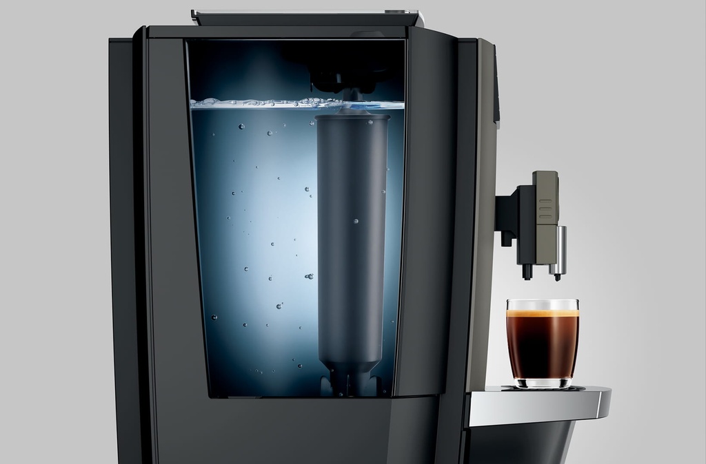 Watertank view JURA X4 DARK INOX