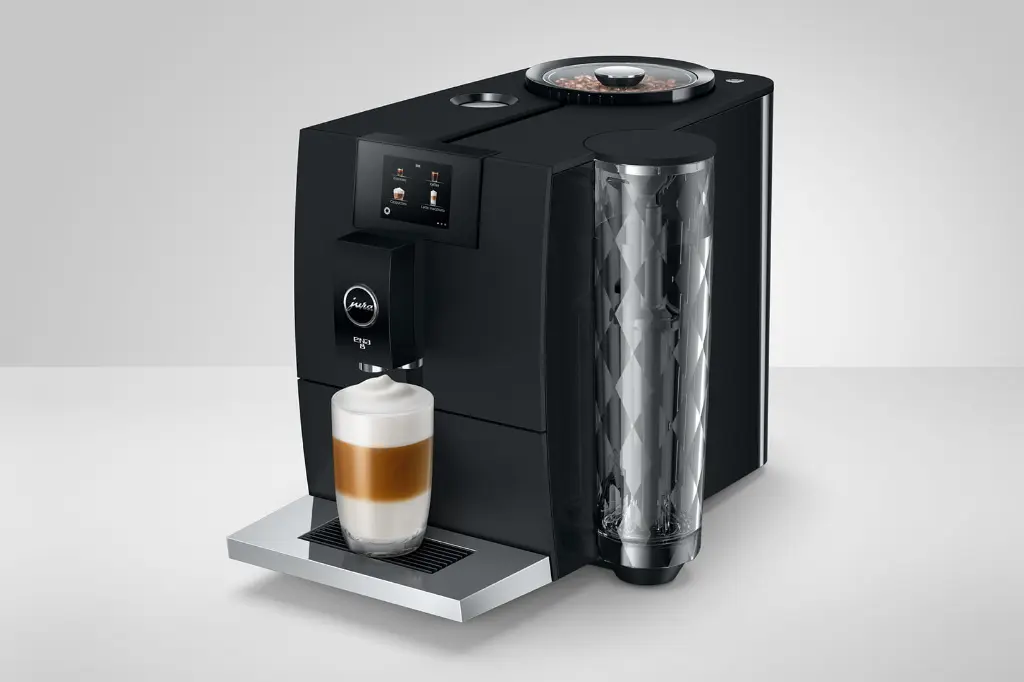 JURA ENA 8 Black upper side view Cristo coffee