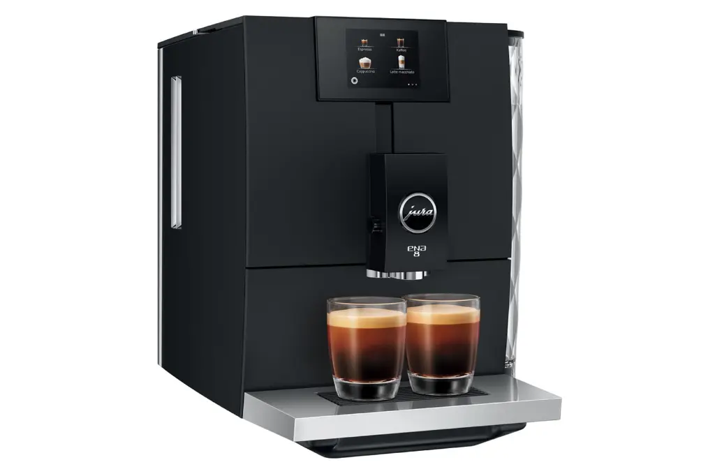 JURA ENA 8 Black Left side view
