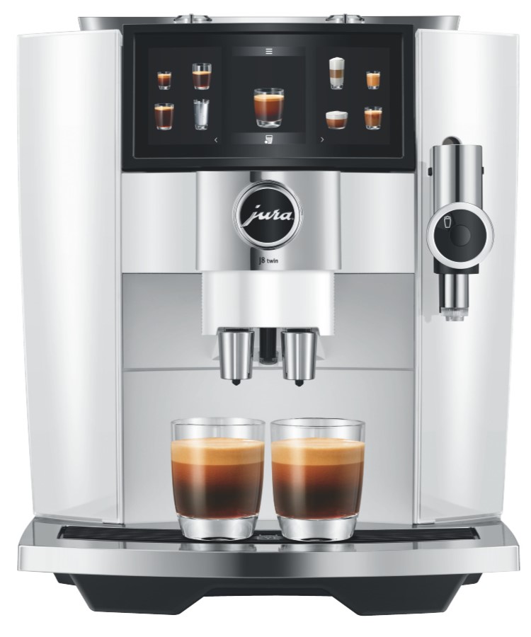 JURA J8 Twin Diamond White (EA)