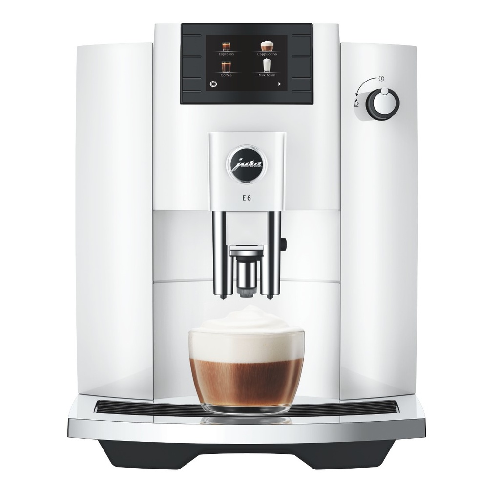 JURA E6 Piano White (ED)