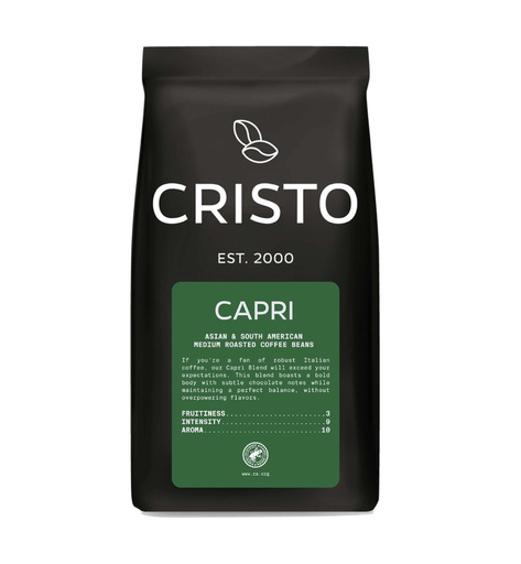 [KBN02] Cristo Capri Bonen Koffie 1 kg